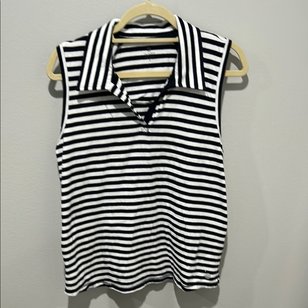 Striped Sleeveless Top